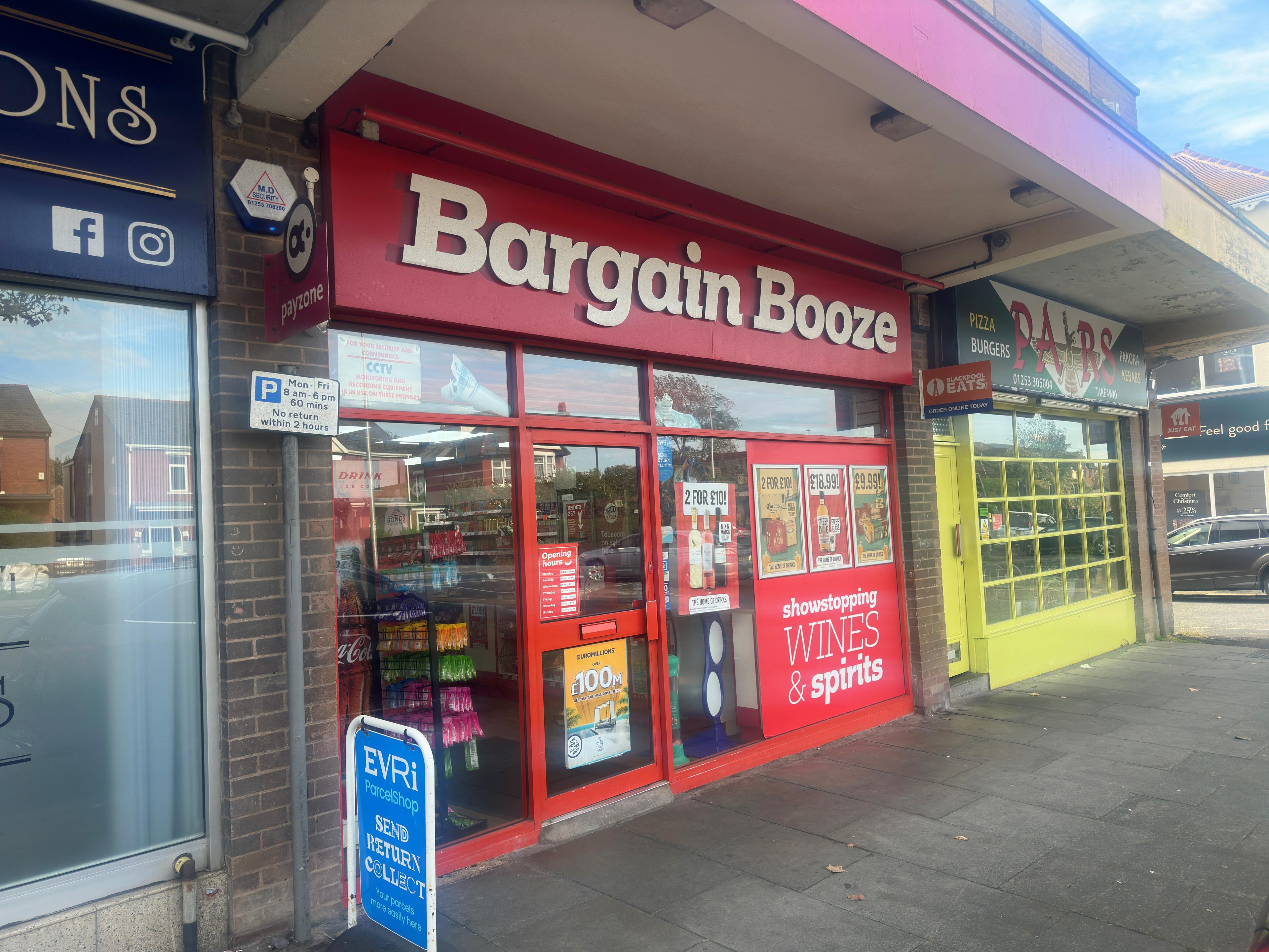 SOLD BARGAIN BOOZE, BLACKPOOL